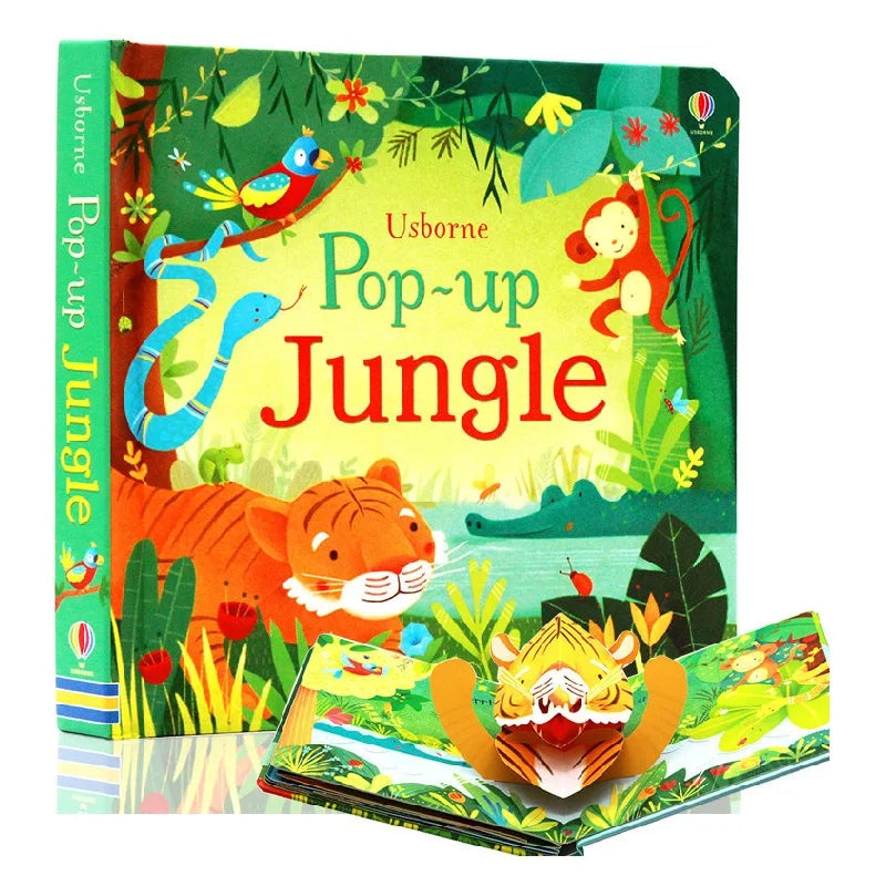 Pop-up Boek: Kleurrijk Sprookjesavontuur - Interactief Leesboek voor Kinderen