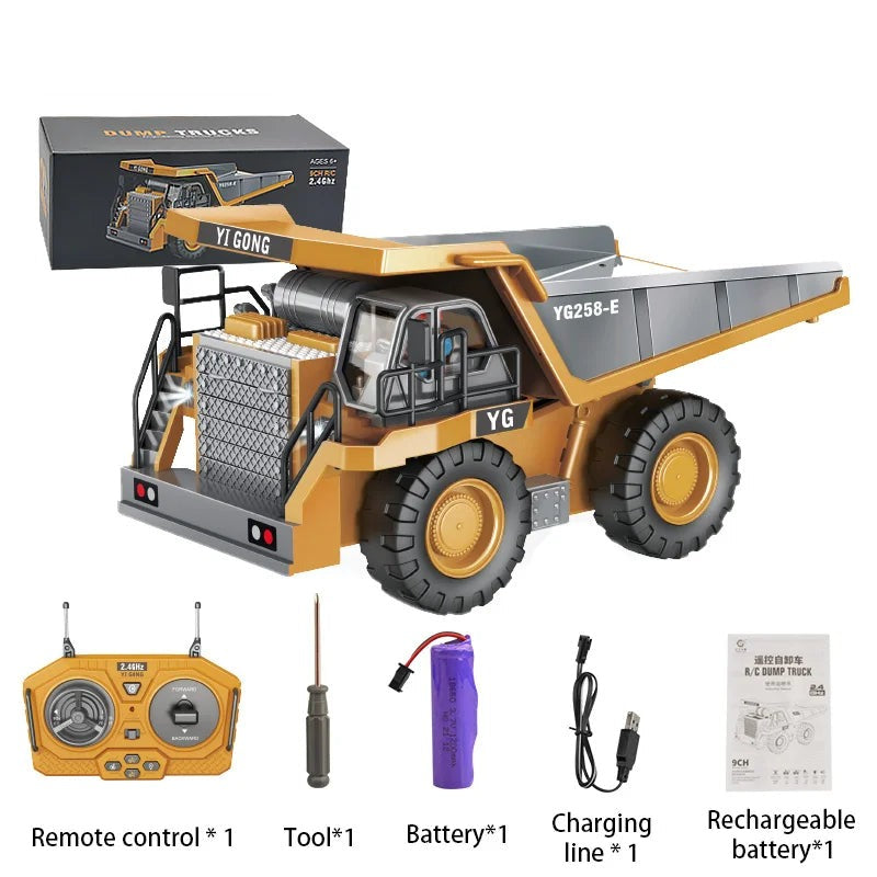 RC Mini Bouwvoertuigen - Machtige Constructiewagon
