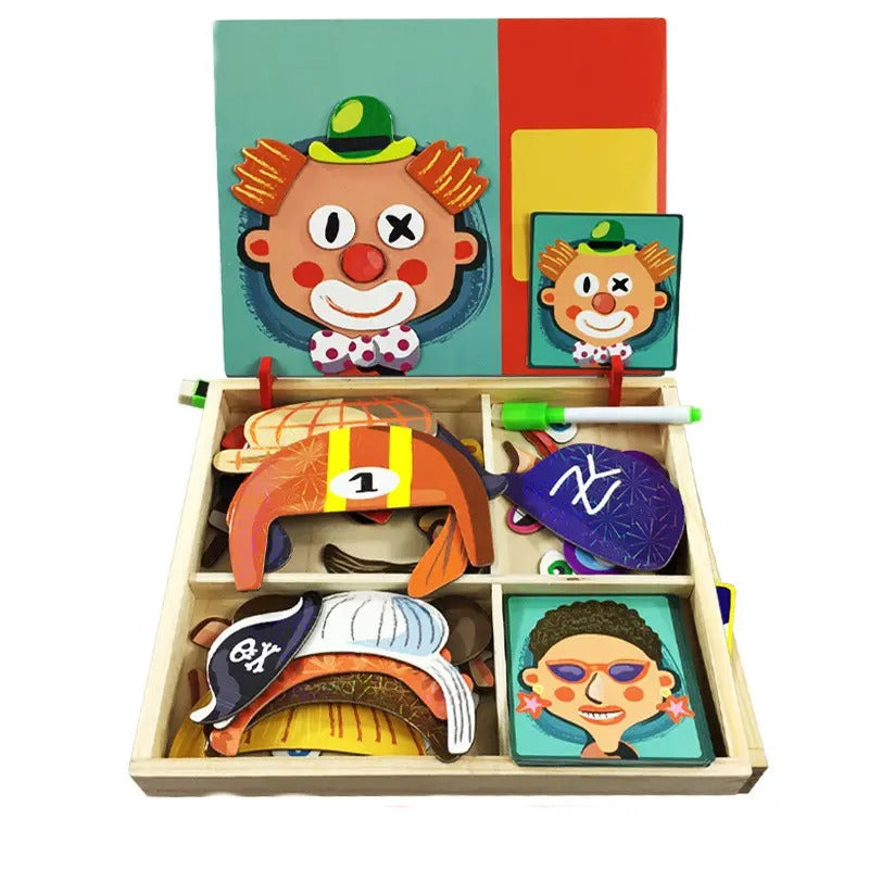 Magnetische 3D Sticker Puzzels - Eindeloos Creëren en Spelen