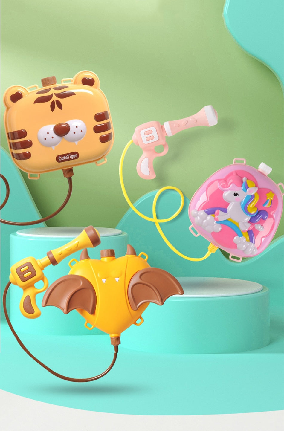 Waterpistool Rugzak - Golven van Plezier - Waterpistool voor Actief Buitenspel