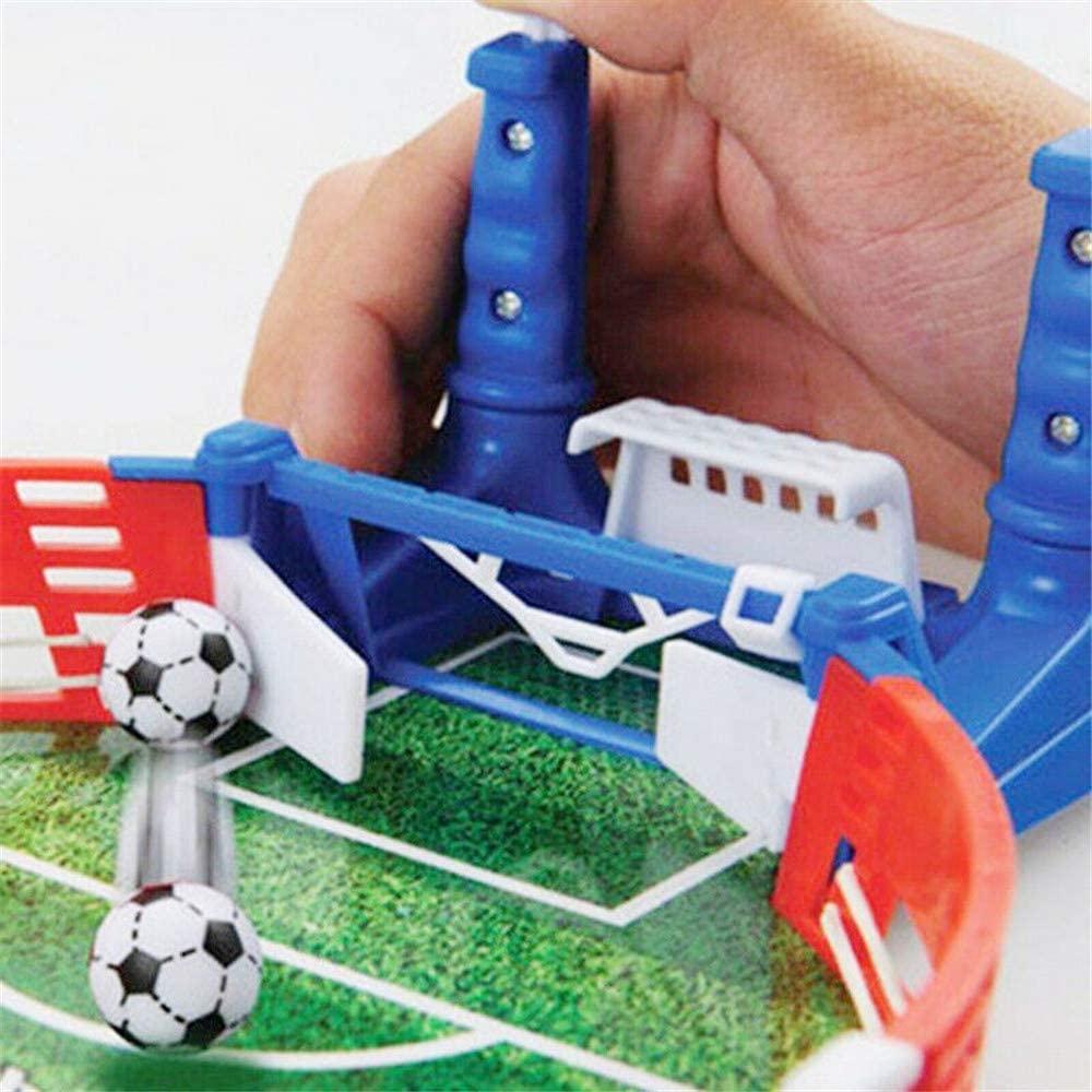 Mini Tafelvoetbalspel | Daag Je Vrienden Uit Voor Een Spelletje | Compact & Leuk Voor Thuis