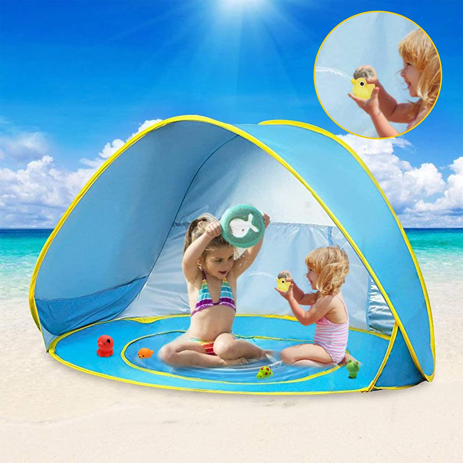 Zonnescherm Baby - Perfecte Schaduw voor Zonnige Dagen - Pop-up BabyShade