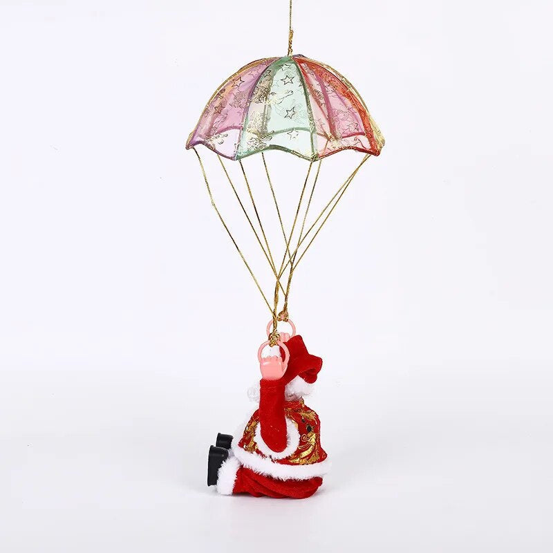 Vliegende Kerstman - Breng de Magie naar Je Huis - Parachute Kerstdecoratie