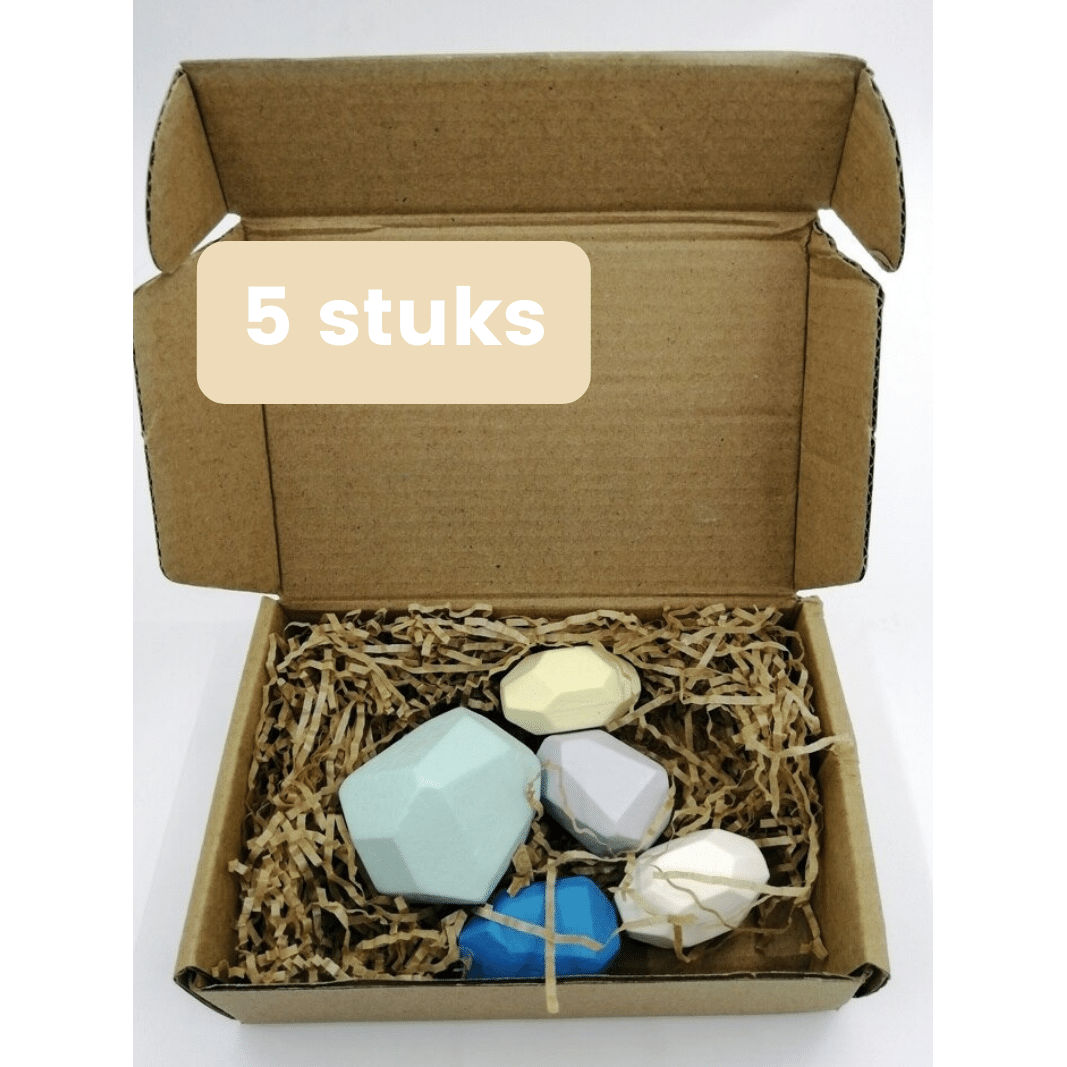 Montessori Bouwstenen Nordic - Creatieve Houten Blokken Set