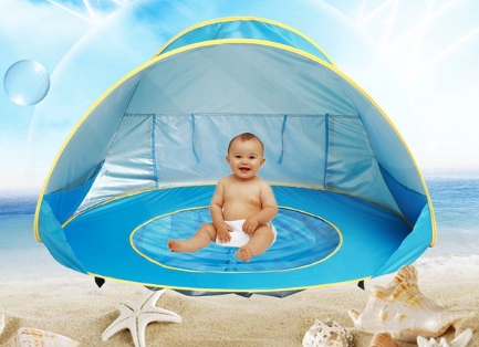 Zonnescherm Baby - Perfecte Schaduw voor Zonnige Dagen - Pop-up BabyShade