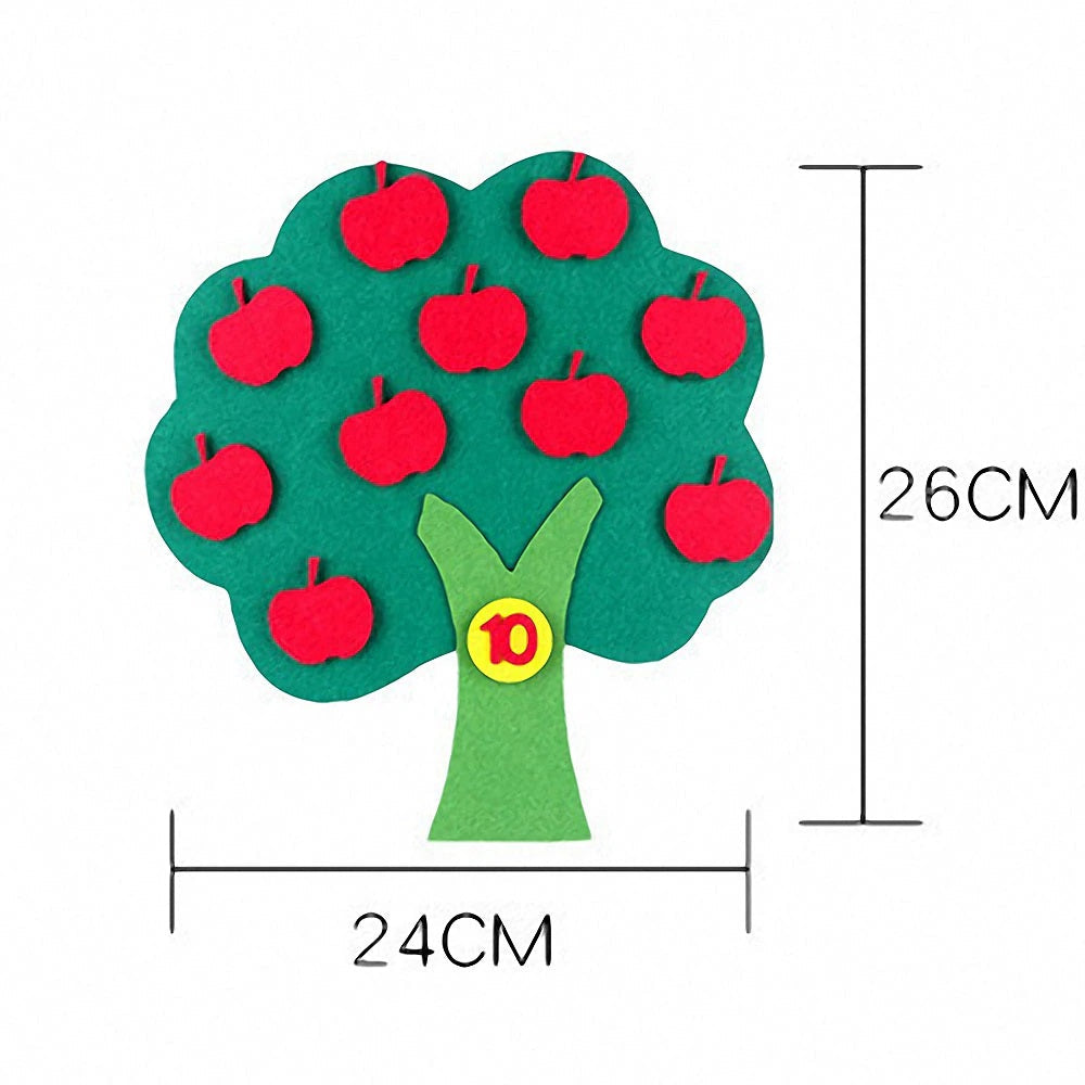 Vilten Rekenboom - Spelenderwijs Leren met de Fruitige Getallenjacht