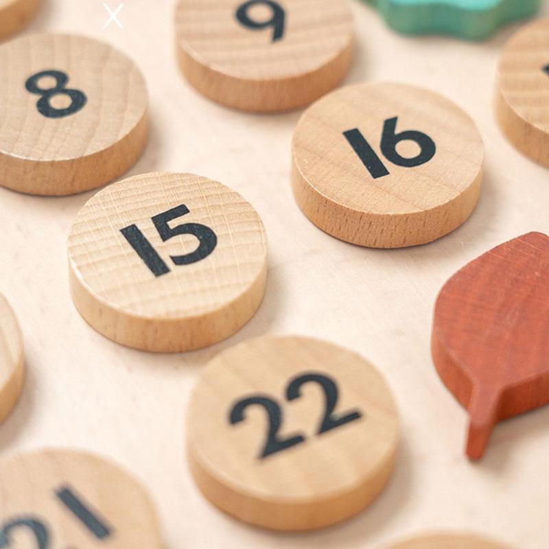 Woods™ - Ontdek de wereld van tijd - Magnetische kalender