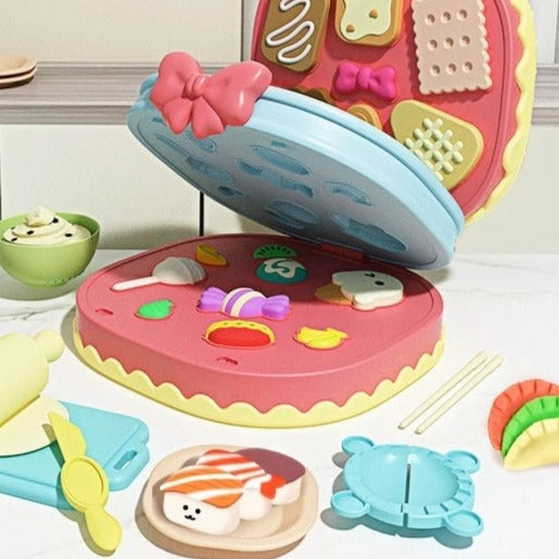 Taart Klei Set - Creatieve Kleurenpret voor Eindeloos Plezier - Speelklei