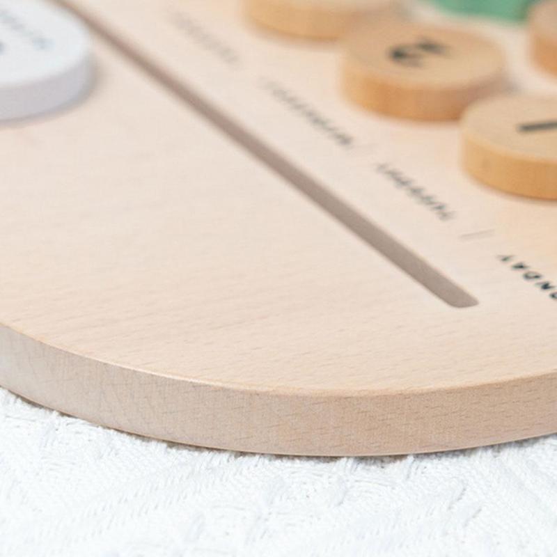 Woods™ - Ontdek de wereld van tijd - Magnetische kalender