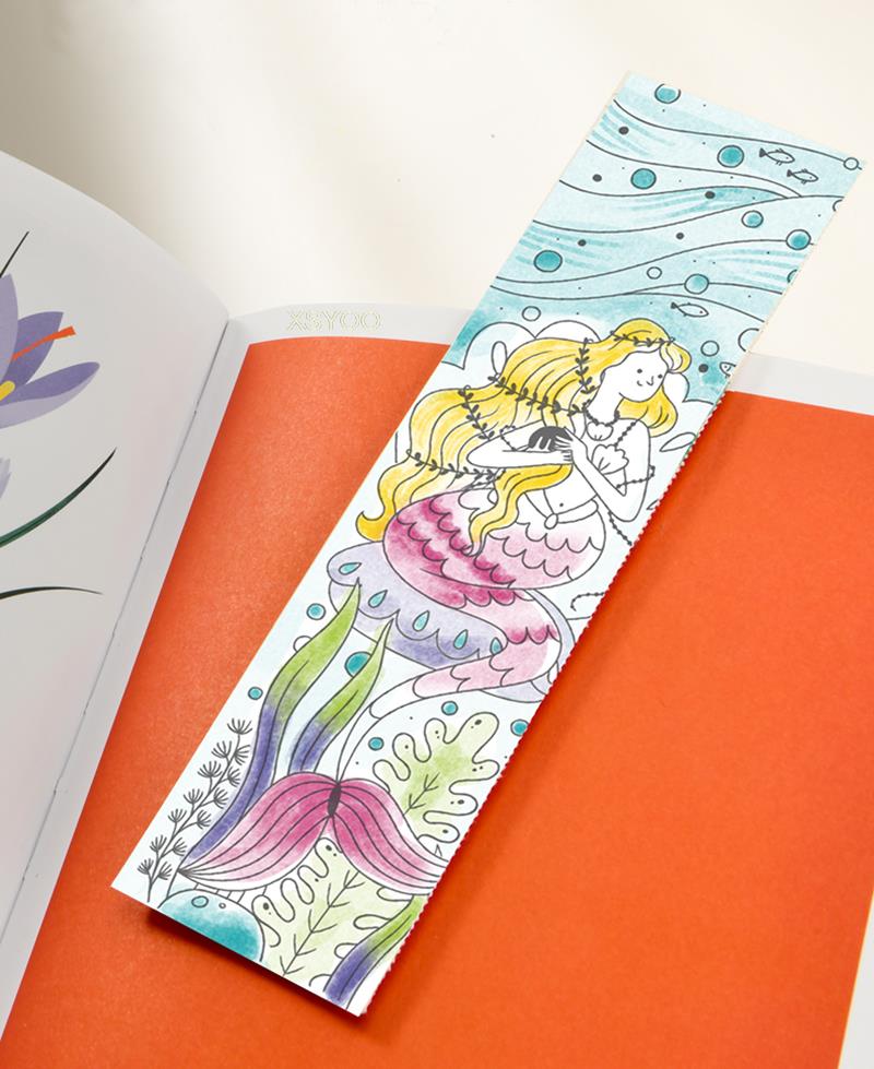 Verf Kleurboek - Creatief met Waterverf - Kleurboek met 6 Kleuren Verf