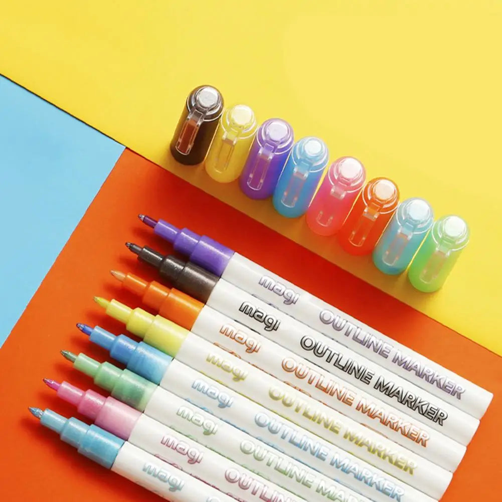 FluoKleur Markers - Stralende Creativiteit - Kleurrijke Stiften