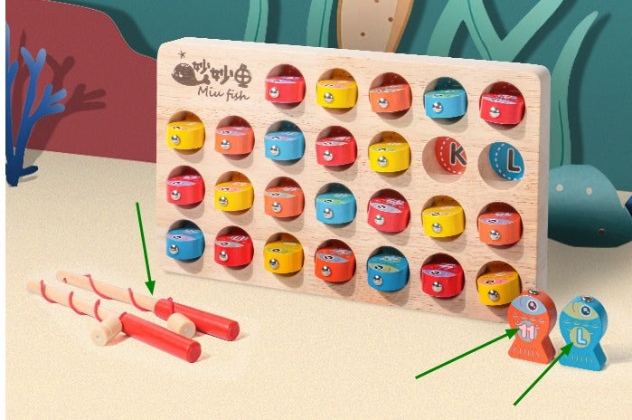 Magnetisch Visspel - Leer en Speel met Kleurrijke Vissen