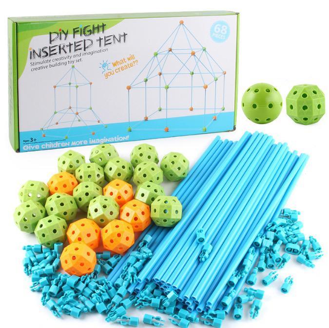 Bouw Je Eigen Tent Kit – Creatief Bouwpakket voor Kinderen