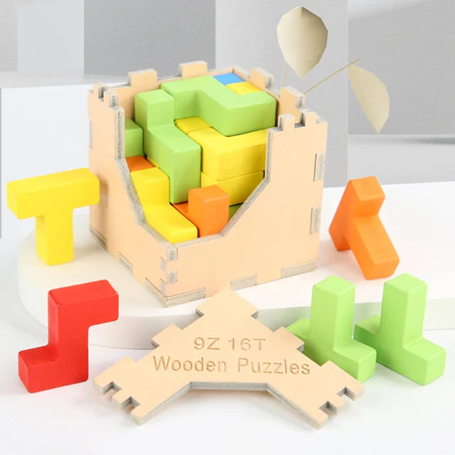 Train je brein - 3D Tetris Puzzel