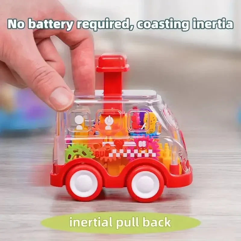 Tandwiel Auto - Push & Go - Interactief Speelgoedauto