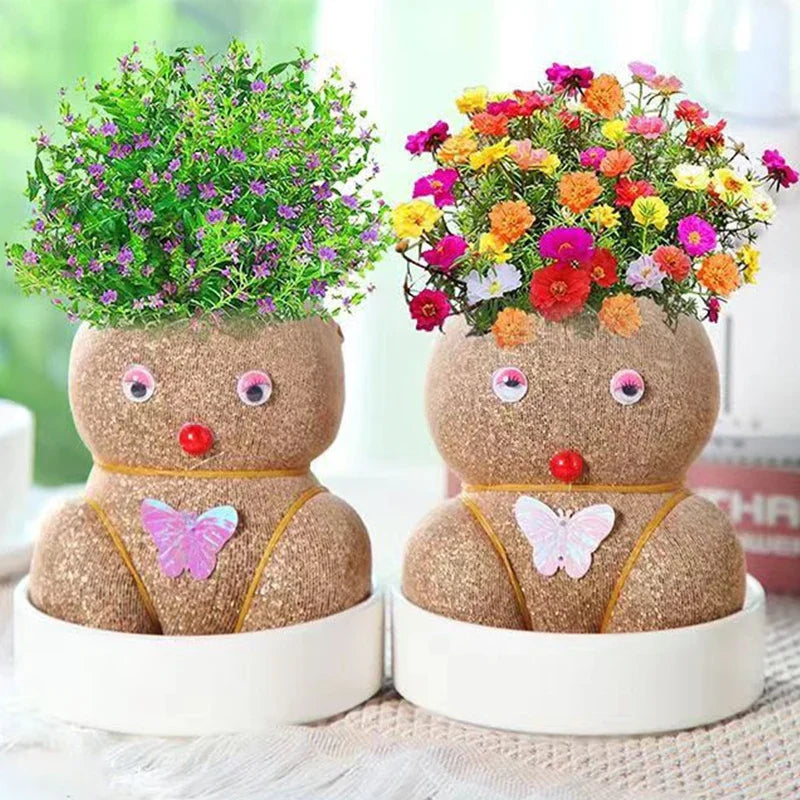 Mini Planten Set - Zorg voor je Groene Vrienden - Decoratieve Planten Thuis
