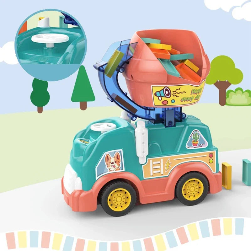 Domino Auto - Eindeloze Domino Pret - Stenen Legger Speelgoed