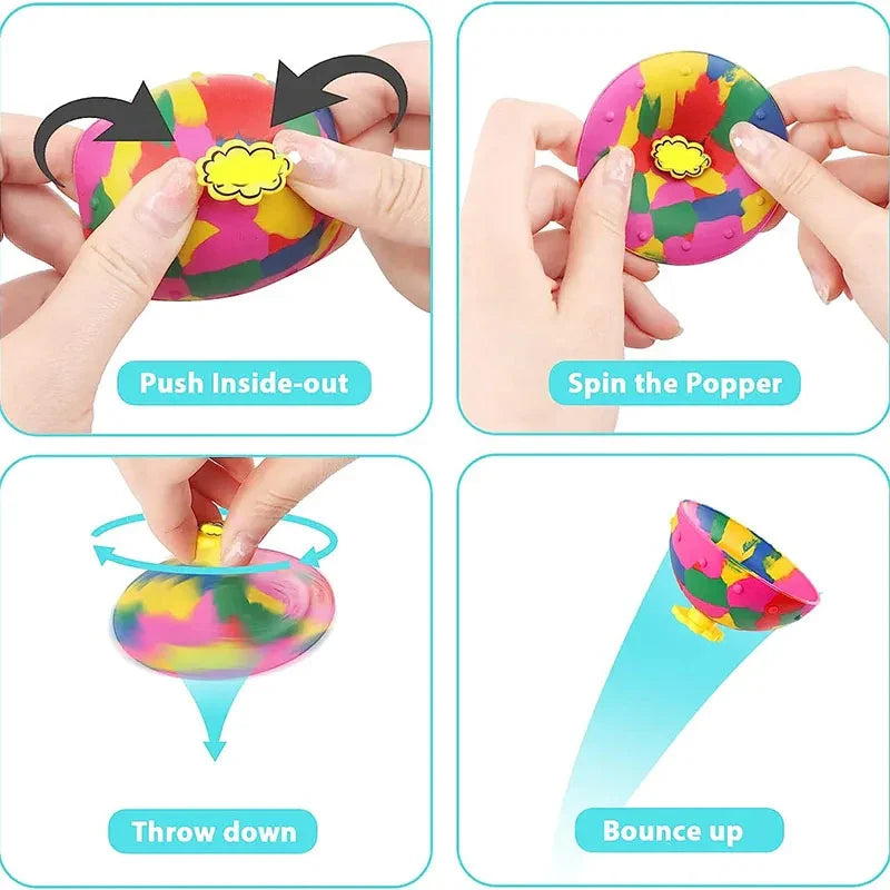 Actieve BounceBal - Spelenderwijs Bewegen - Fidget Speelgoed