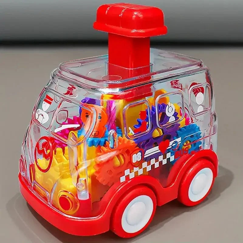 Tandwiel Auto - Push & Go - Interactief Speelgoedauto