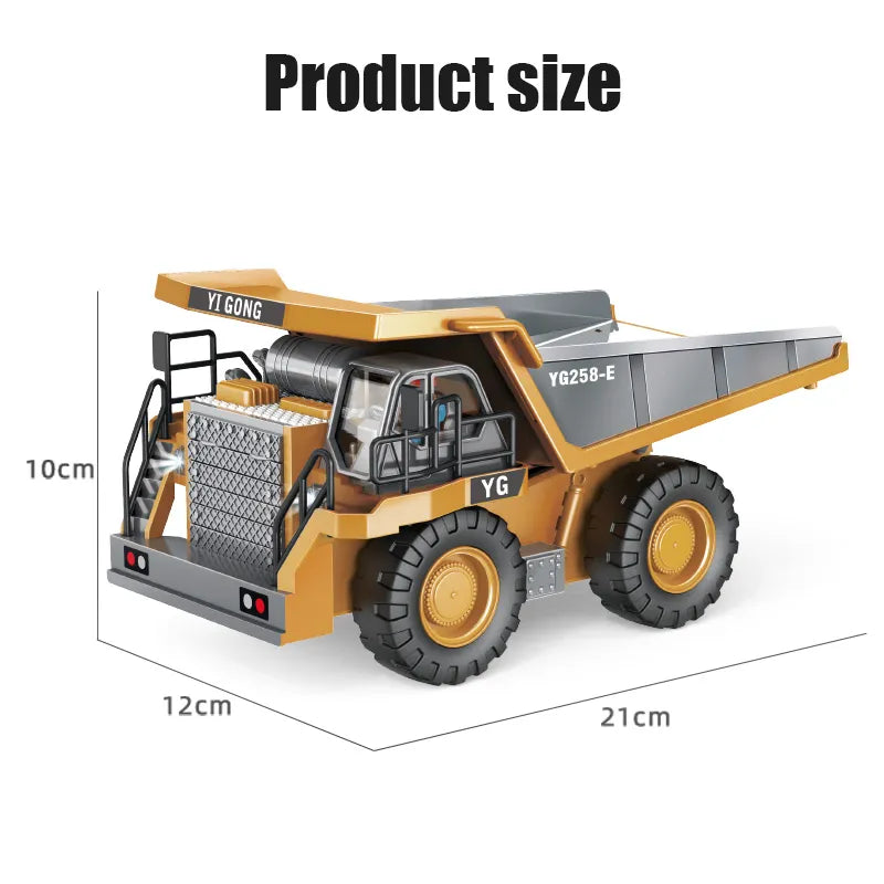 RC Mini Bouwvoertuigen - Machtige Constructiewagon