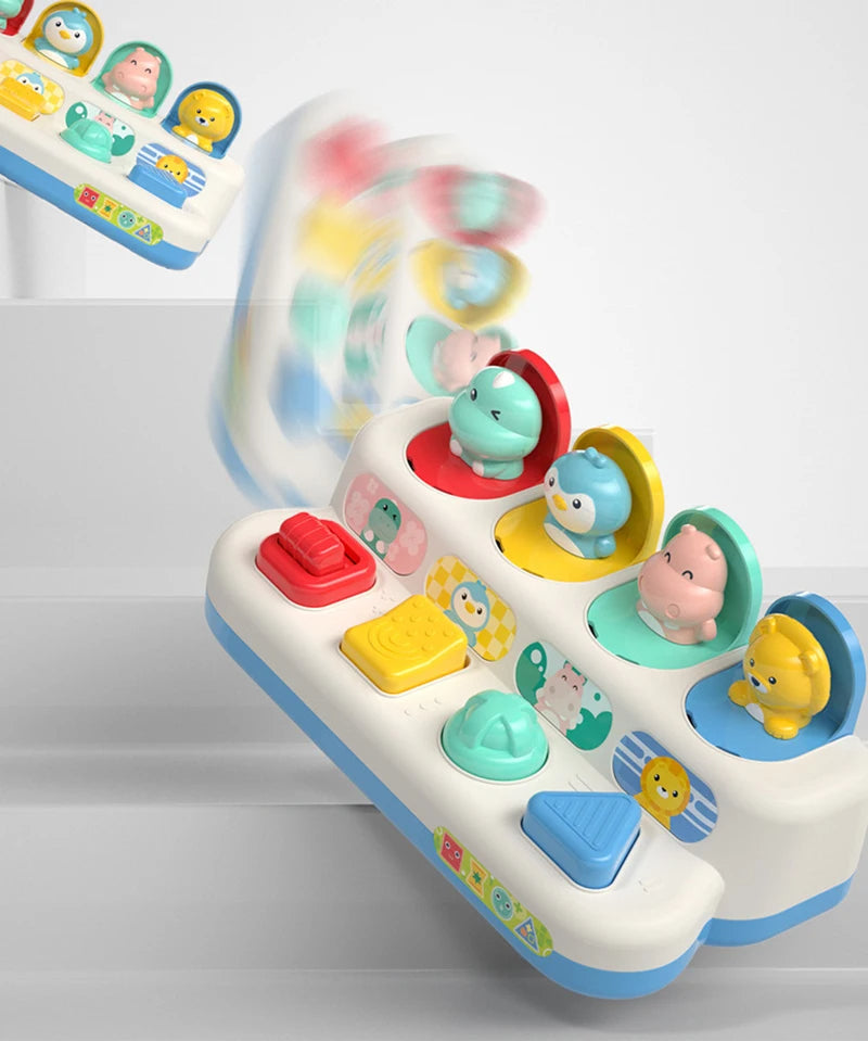 Kleurenknop Speelgoed - Ploppend Genot - Voor Baby's