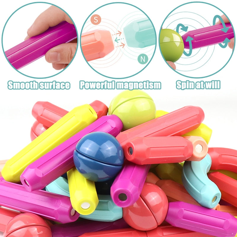 Magnetische Bouwsticks – Ontwikkel Creativiteit en Probleemoplossend Vermogen