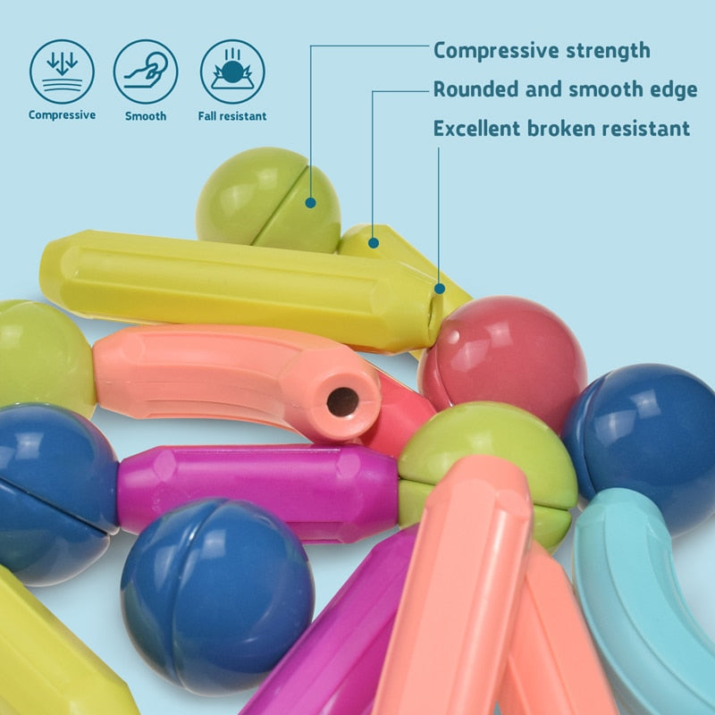 Magnetische Bouwsticks – Ontwikkel Creativiteit en Probleemoplossend Vermogen