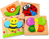 Montessori Dierenvorm Puzzel voor Fijne Motoriek