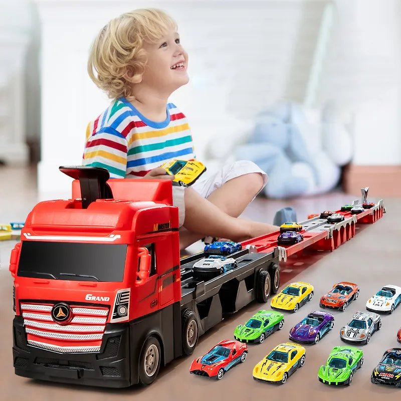 Autotransporter Truck - Speelplezier voor Onderweg - Speelgoedtruck