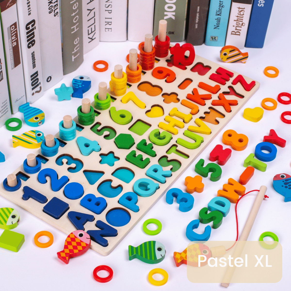 Montessori Houten Speelbord - Educatief Speelgoed voor Peuters