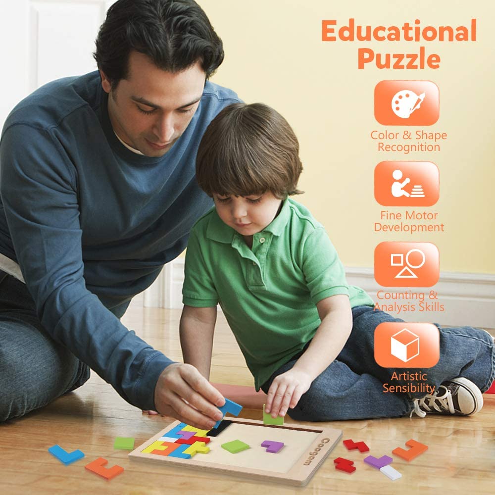 Montessori Puzzel – Educatieve Hersenkraker voor Kinderen