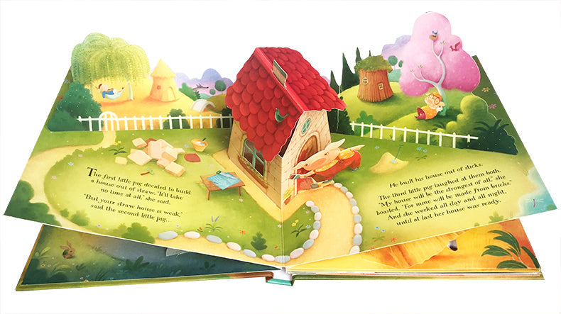 Pop-up Boek: Kleurrijk Sprookjesavontuur - Interactief Leesboek voor Kinderen