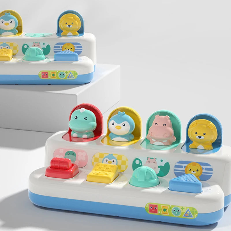 Kleurenknop Speelgoed - Ploppend Genot - Voor Baby's