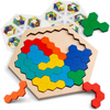Hexagon Puzzel - Oneindige Oplossingen voor Creatief Plezier