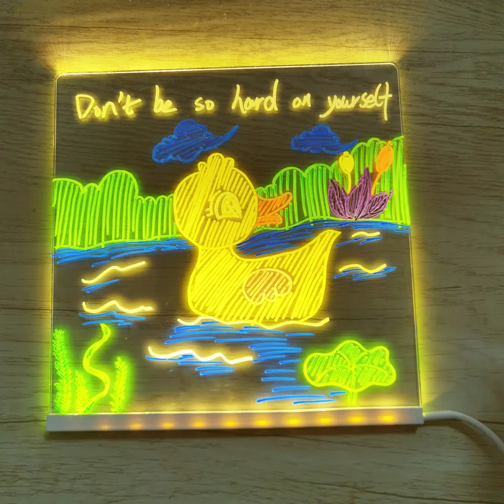 Lichttekenbord - Creëer Stralende Kunstwerken - Verlicht Tekenbord