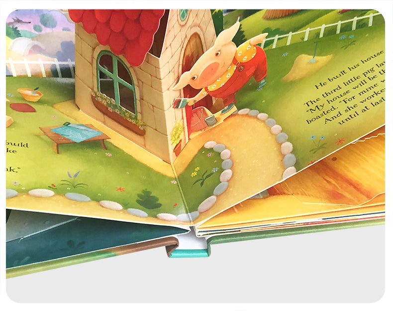 Pop-up Boek: Kleurrijk Sprookjesavontuur - Interactief Leesboek voor Kinderen
