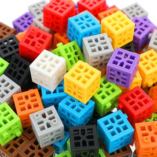 Kleurrijke Bouwblokjes – Snap Cubes voor Creatieve Constructies