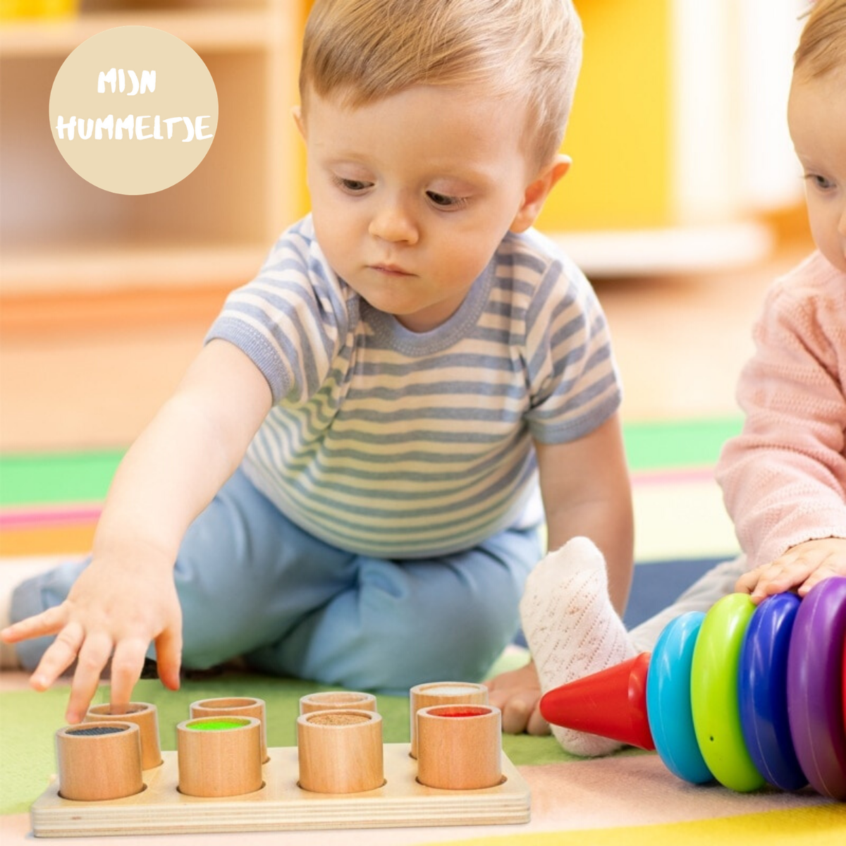 Houten Montessori Sensory Speelgoed - Educatief Tactiel Speelgoed voor Peuters