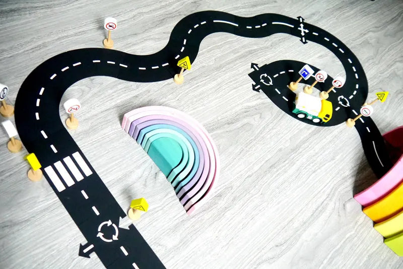 Creatieve Snelweg Puzzelbaan - Racebaan voor Eindeloos Speelplezier