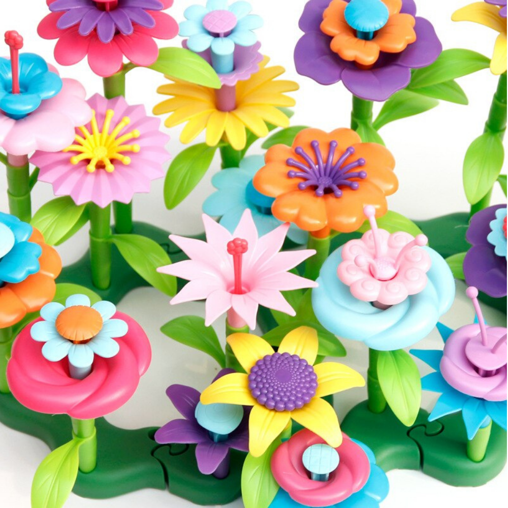 Bloementuin Speelset - Ontwikkel Creativiteit Met Kleurrijke Bloemen