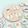 De Cyclus van het Leven Houten Puzzel
