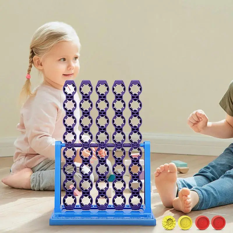 Draaiend Vier-op-een-Rij Spel – Line-up 4 Denkspel