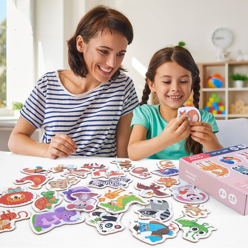 Puzzle Cards™ - Educatief puzzel plezier - Jigsaw Puzzel
