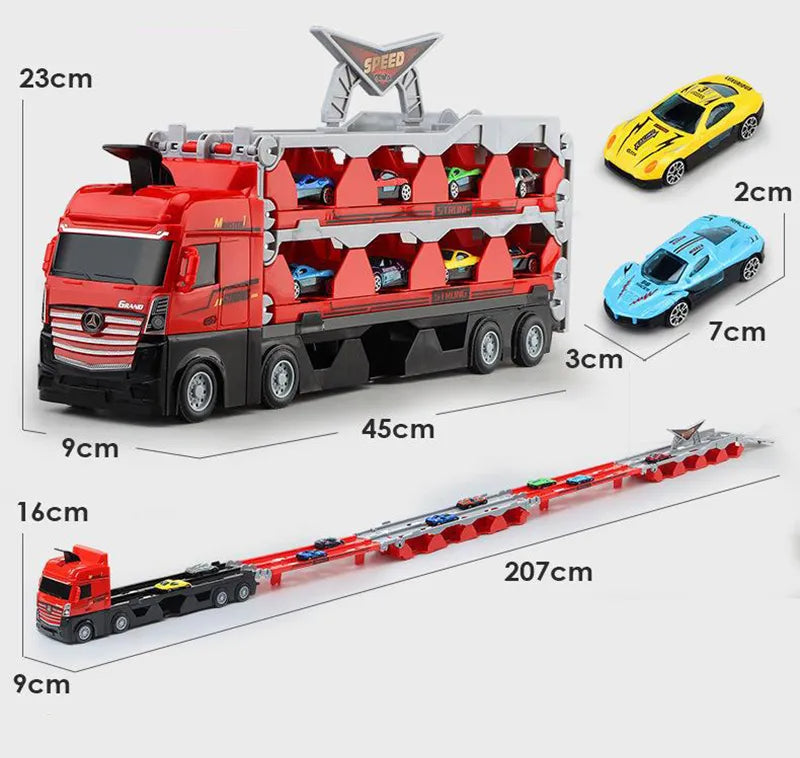 Autotransporter Truck - Speelplezier voor Onderweg - Speelgoedtruck