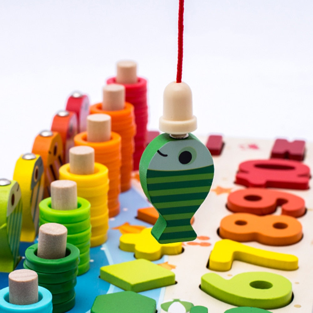 Montessori Houten Speelbord - Educatief Speelgoed voor Peuters