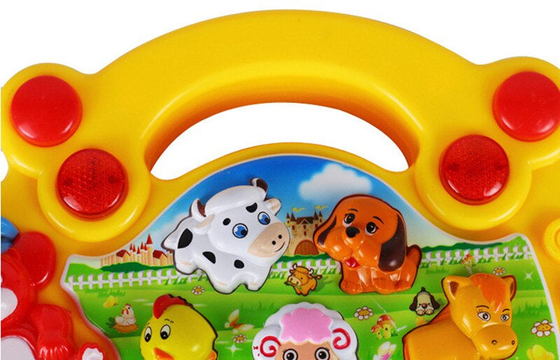 Kinder Muziekpiano - Dierlijk Muziekplezier - Speelgoedpiano