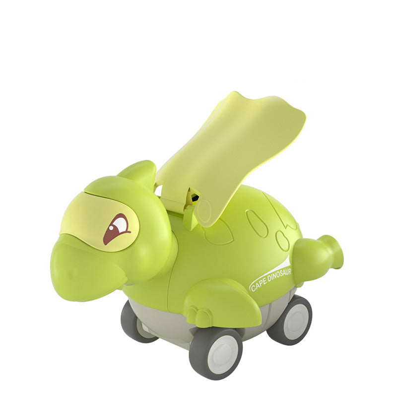 Dino Raceauto - Druk en Ga Dinosaurus Speelgoed