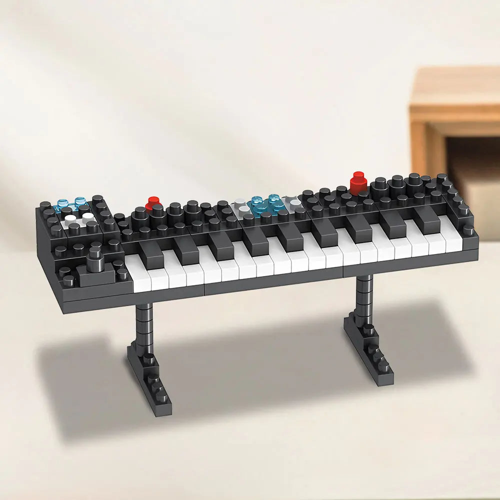 Mini Muziekinstrument Bouwset - Creëer Je Eigen Muzikale Miniatuur - Bouwplezier voor Muziekliefhebbers