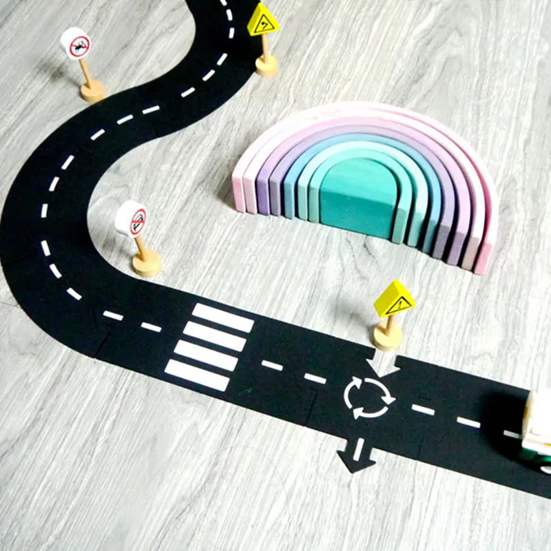 Creatieve Snelweg Puzzelbaan - Racebaan voor Eindeloos Speelplezier