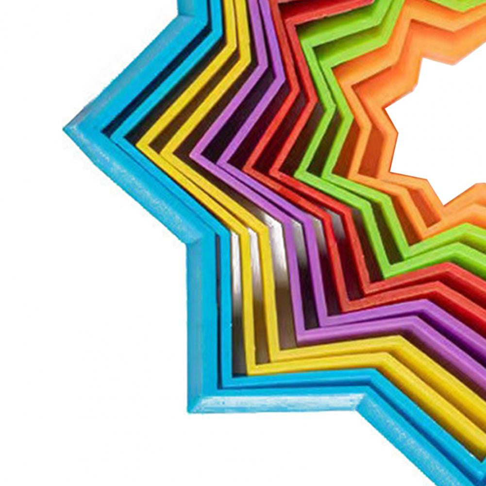 Illusie Ster Fidget Toy - Magische Pop-it Ster - Stressverlichtend Speelgoed